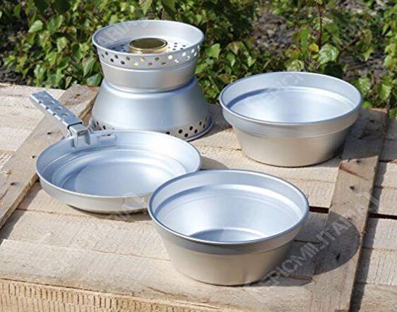 Set da cucine in alluminio