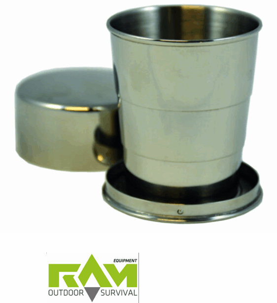 Bicchiere telescopico in acciaio inox – RAM
