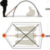 Tenda Kalahari 3 Mattone  FERRINO - immagine 2